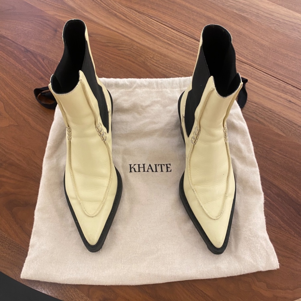 Khaite "Charleston" boots Sz 38.5 - Picture 3 of 3
